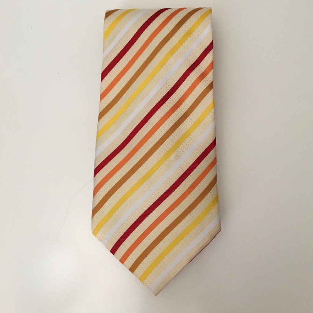 Giorgio Armani Striped Tie 100 Silk